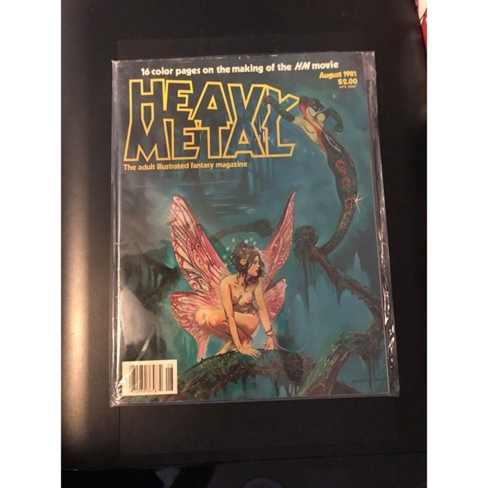 Heavy Metal Magazine – Issue #53 (Aug 1981) Steranko - 1st Appearance of Taarna